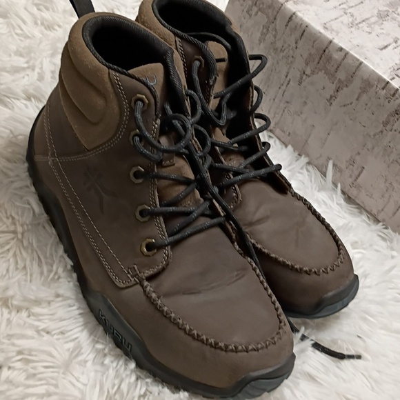 KURU Quest Men\'s 9 Woodstock Brown Hiking Boots Plantar Fascitis Supportive main image 9